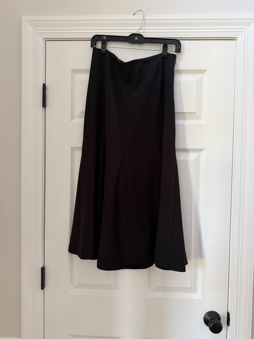 Oscar by Oscar de la Renta Black Midi Skirt